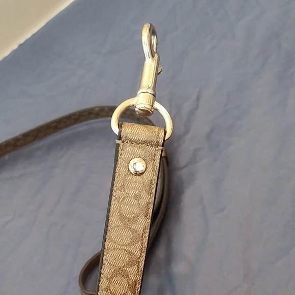 Coach Brown Patterned Large Dog Leash - Picture 2 of 3